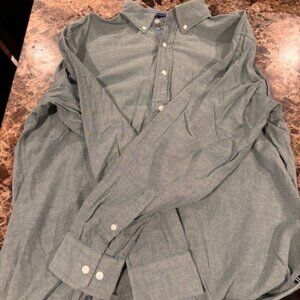 Men's Large Nautica Button Long Sleeve Shirt